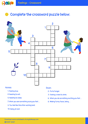 How Do You Feel Today – Crossword