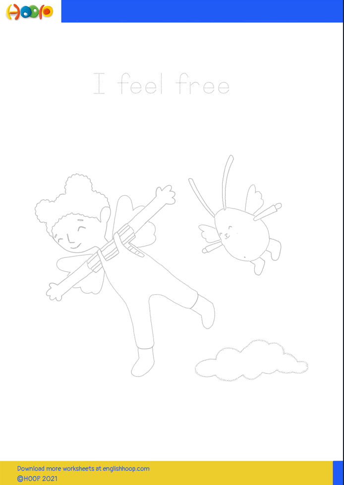 How Do You Feel Today – Colouring Page